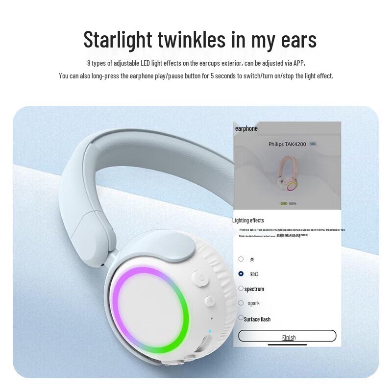 Philips K4200 Kids Bluetooth Over-Ear Headphones