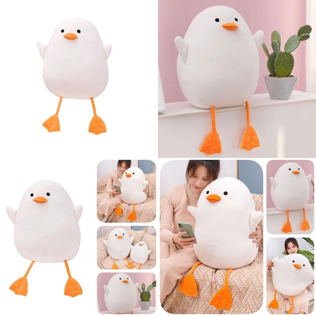 Soft And Cuddly White Duck Plush Toy For Girls And Kids 35cm/50cm