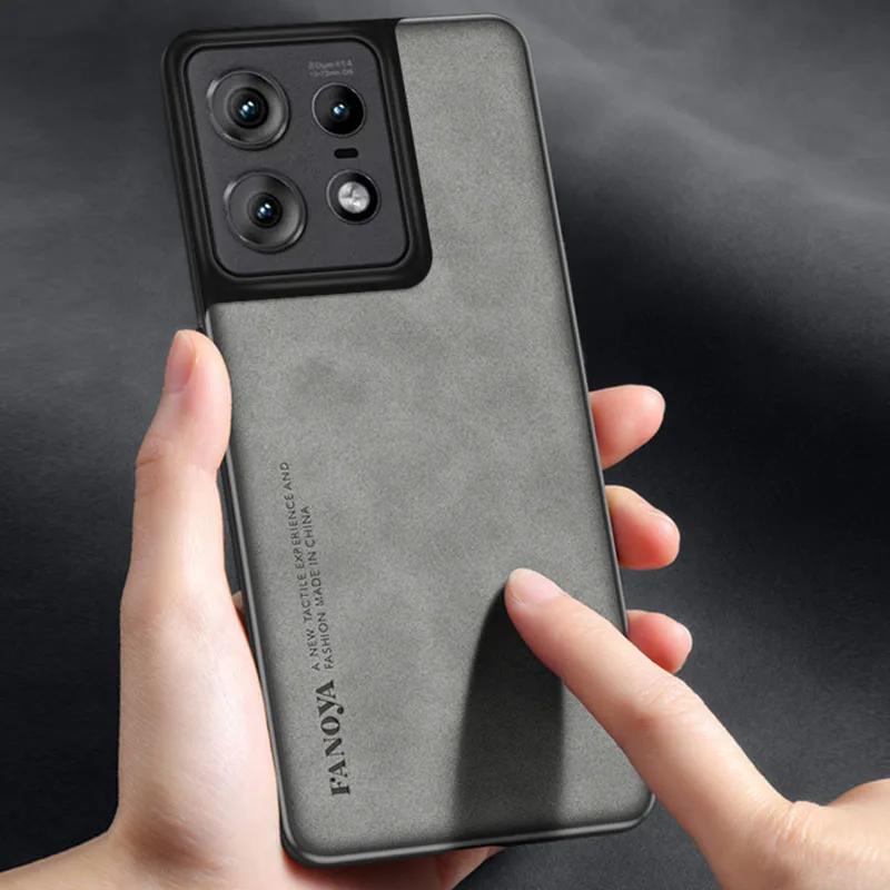Sheepskin PU Leather Phone Case For Motorola Edge 70 60 Pro Ultra Back Cover For MOTO X70 Air Pro Moto Edge 50 Fusion 60 Neo