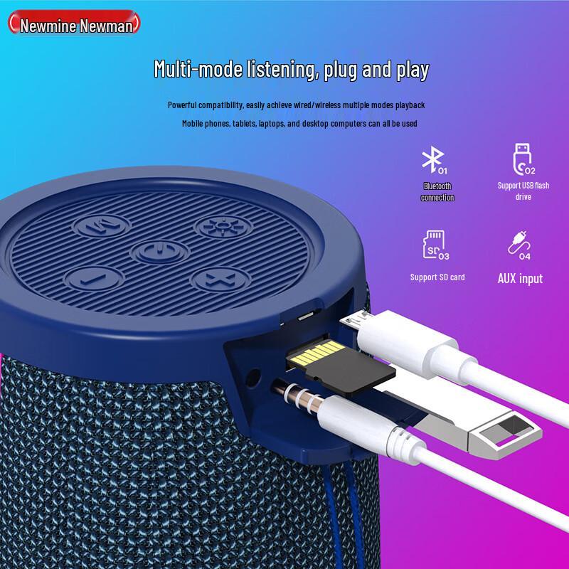 Newmin BT70 Portable Bluetooth Speaker