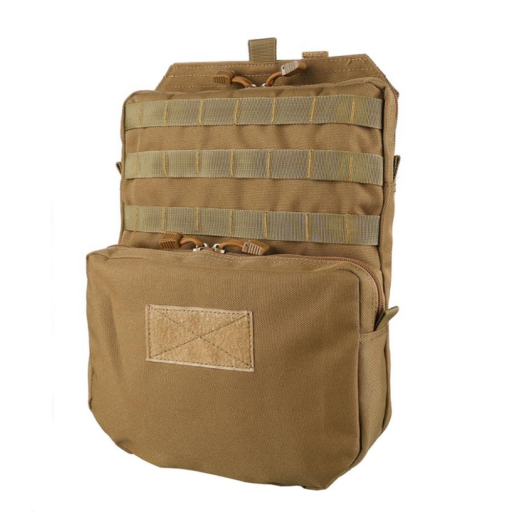 Taktischer Molle Rucksack Trinkrucksack Mini Rückenteil Wasserbeutel Nylon Molle Tasche Leichte Weste