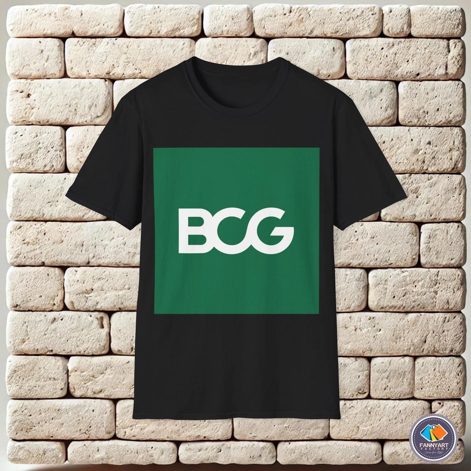 

BCG Big 3 Strategic Consultin Firm Logo Brand Unisex T-Shirt L