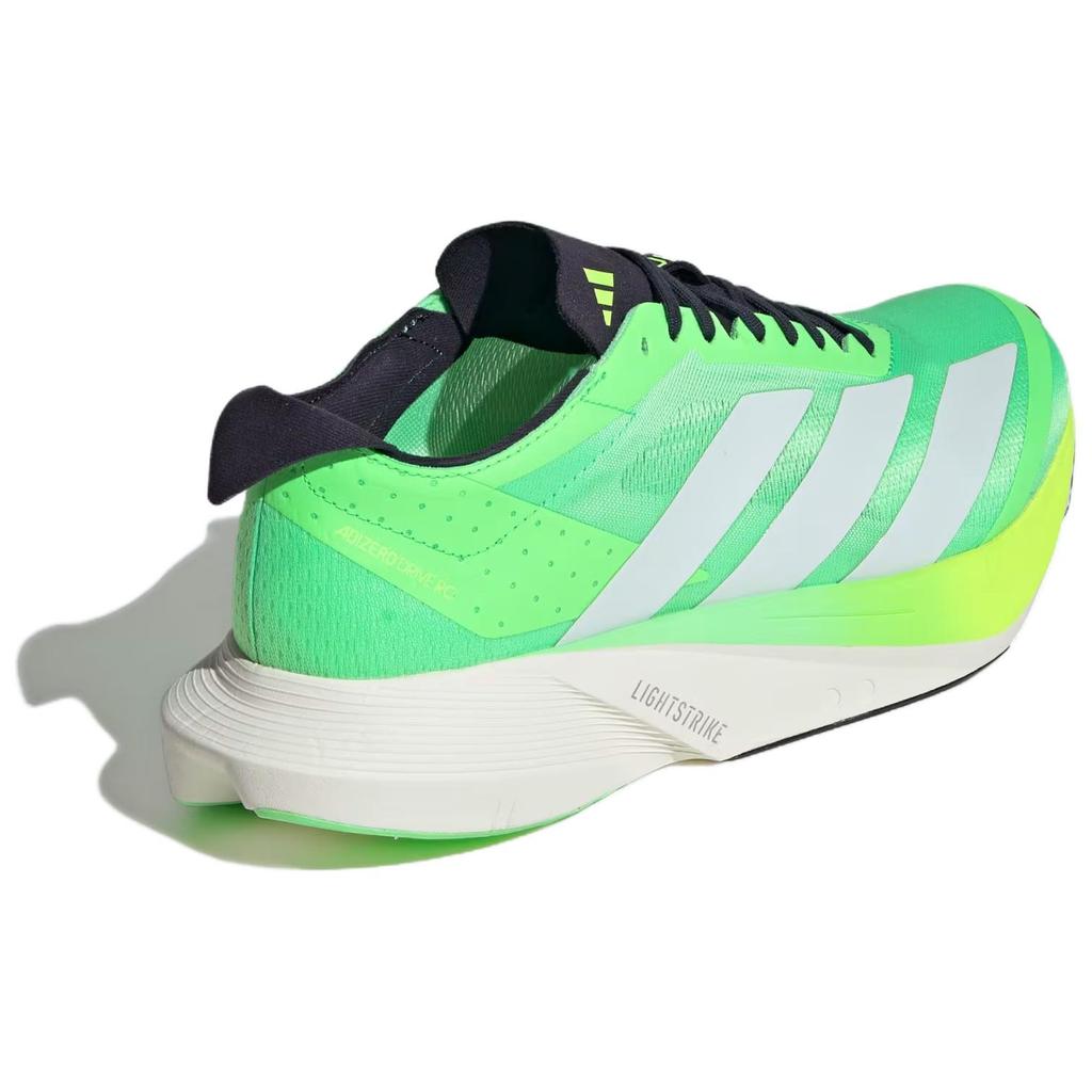 Adidas Adizero Drive Rc Fashion Comfortable Shock Absorption Low Top Running Shoes Men Sneakers Fluorescent-Green JR9378
