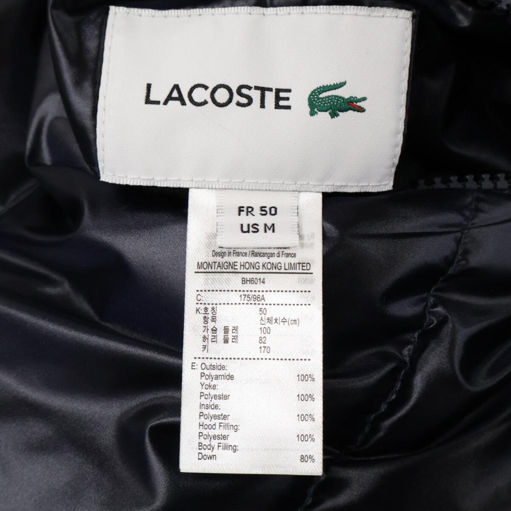 Lacoste Navy Reversible Down Jacket Jacket M NavyUsed
