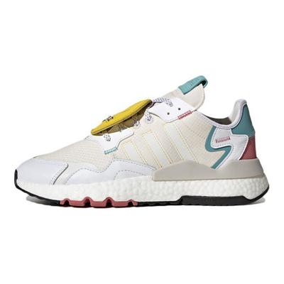 Originais Nite Jogger Retrô Versátil Esportivo Antiderrapante Durável Cano Baixo Estilo de Vida Sapatos Casuais Tênis Unissex Branco HP2331