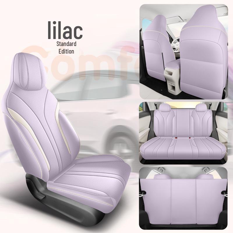 Wuling Bingo S Perforated Leather Wear-Resistant Cute Cartoon Full Coverage Car Seat Cushion