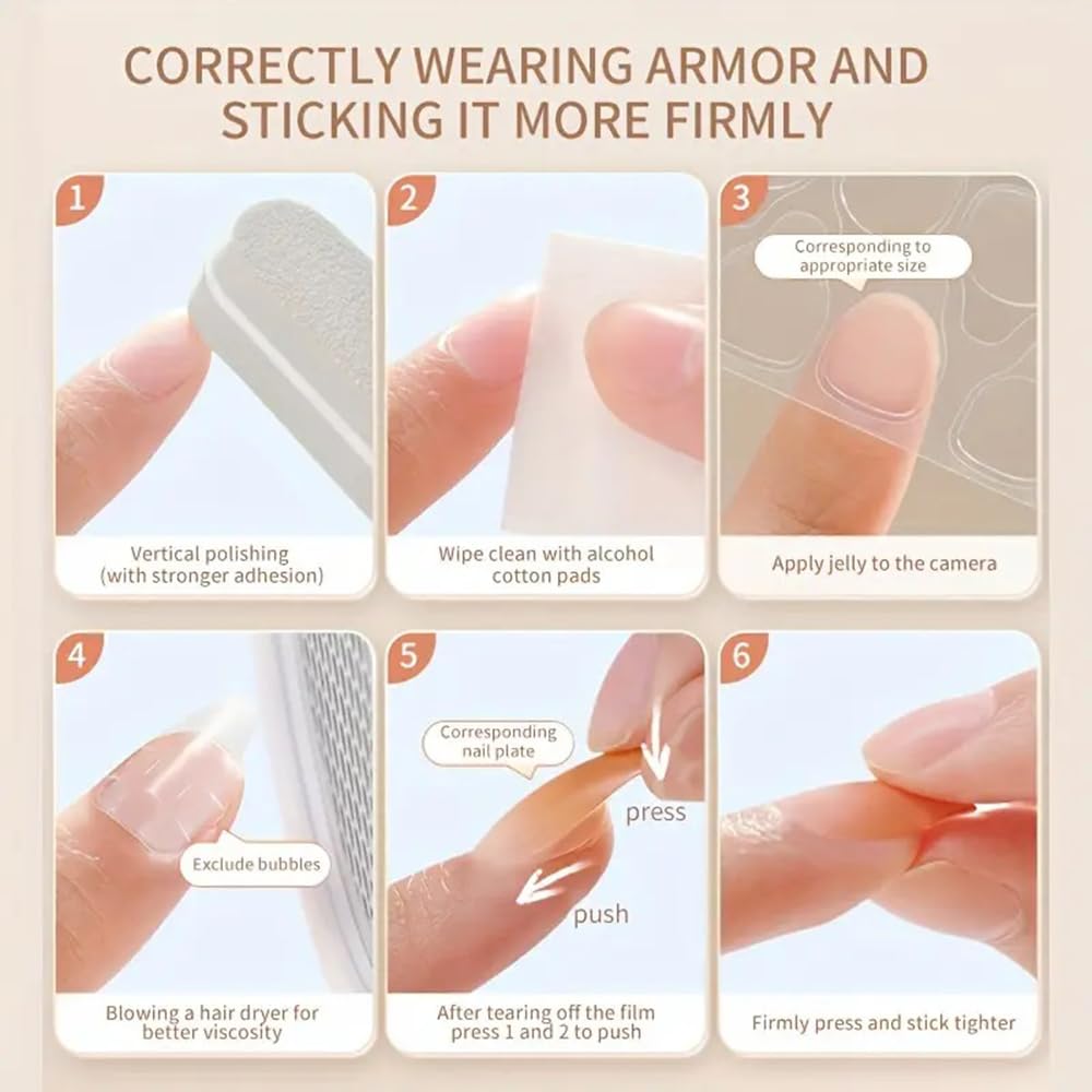 24 Pcs Halloween Press On Nails Short CEWEWP Square Cartoon Fake Nails Mummy Patch Press Ons Nail Tips Orange French Glue On Nails with Terror
