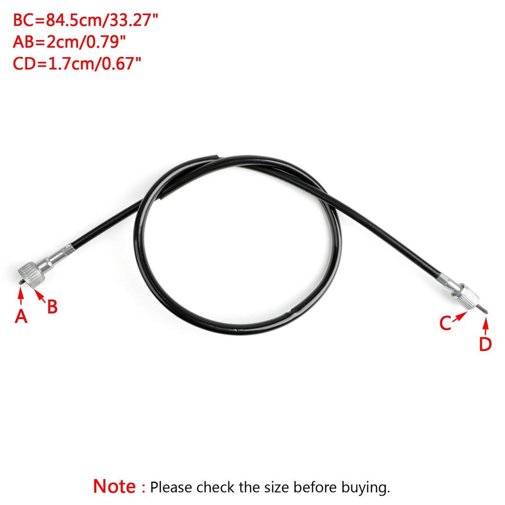 Speedometer Cable 1GU-83560-02 For Yamaha DT125RH DT125RN 1997-2003 RD125LC YPVS