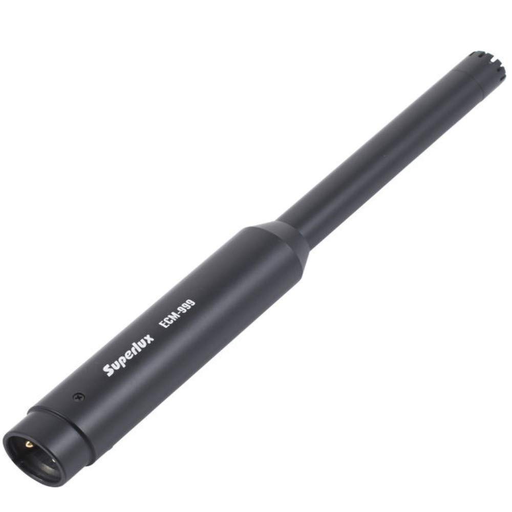 Superlux ECM-999 Omnidirectional Condenser Measurement Microphone, Black