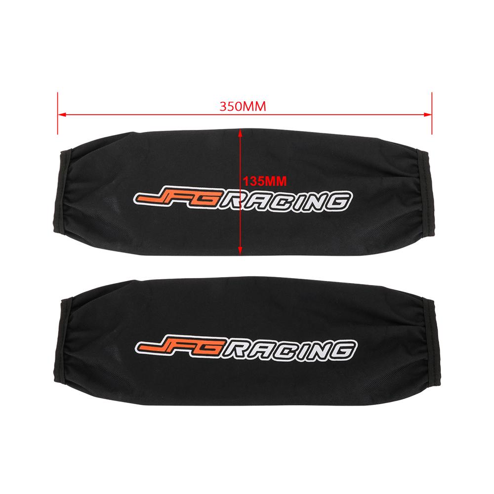Motorcycle 270mm 350mm Rear Fork Shock Absorber Cover Protector Guard Suspension Cover Wrap Set For ATV Quad Dirt Bike Motocross