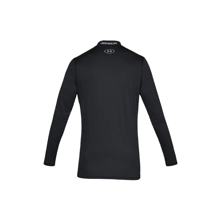 Under Armour Solid Color Thin Fleece Sports T-Shirt Men Tops Black 1320805-001
