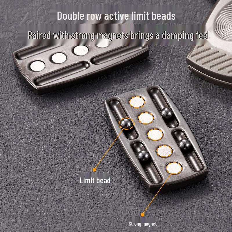 PaPa Coin Metal Spinner: Sound Wave Hand Ring Decompression Toy