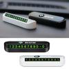 Car Styling Temporary Parking Card Phone Number Card Plate For M M3 M5 M6 X3 E46 E90 E39 F10 F20 F30 G20 E60 E36 E34 X6