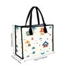 Cute Cartoon Printed Tote Bag Casual Large Capacity Daily Handbag for Shopping Travel Outdoor Use