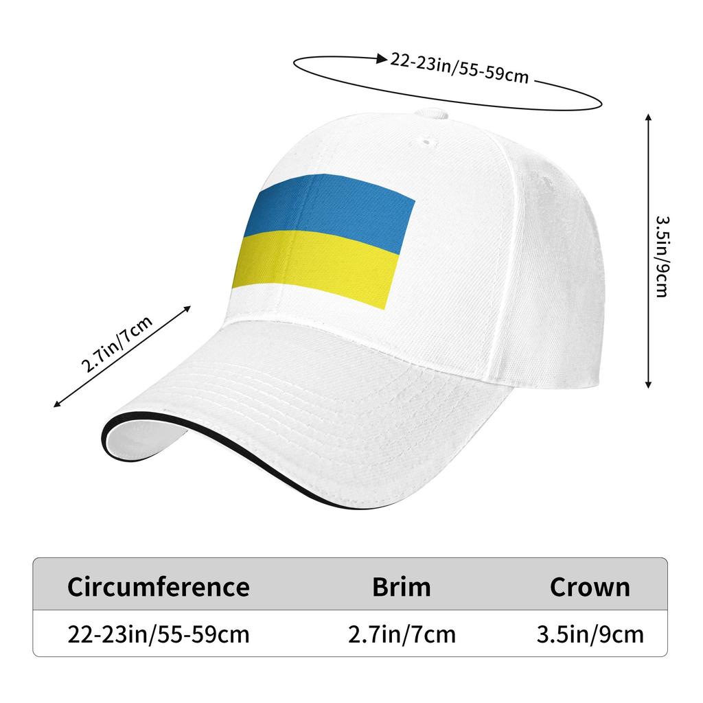 Flag Ukraine Women Men Baseball Cap New Outdoor Baseball Caps Fashion Sports Hats Autumn Sun Hat