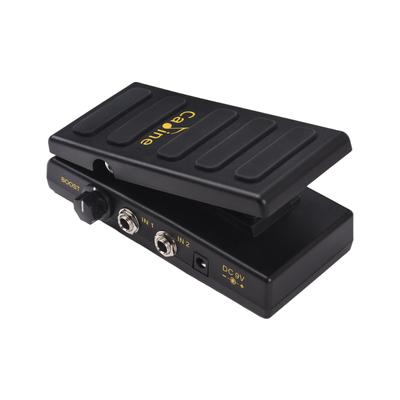 Caline Guitar Volume Pedal with Boost Function Adjustable Volume Control Dual Channel 6.35mm