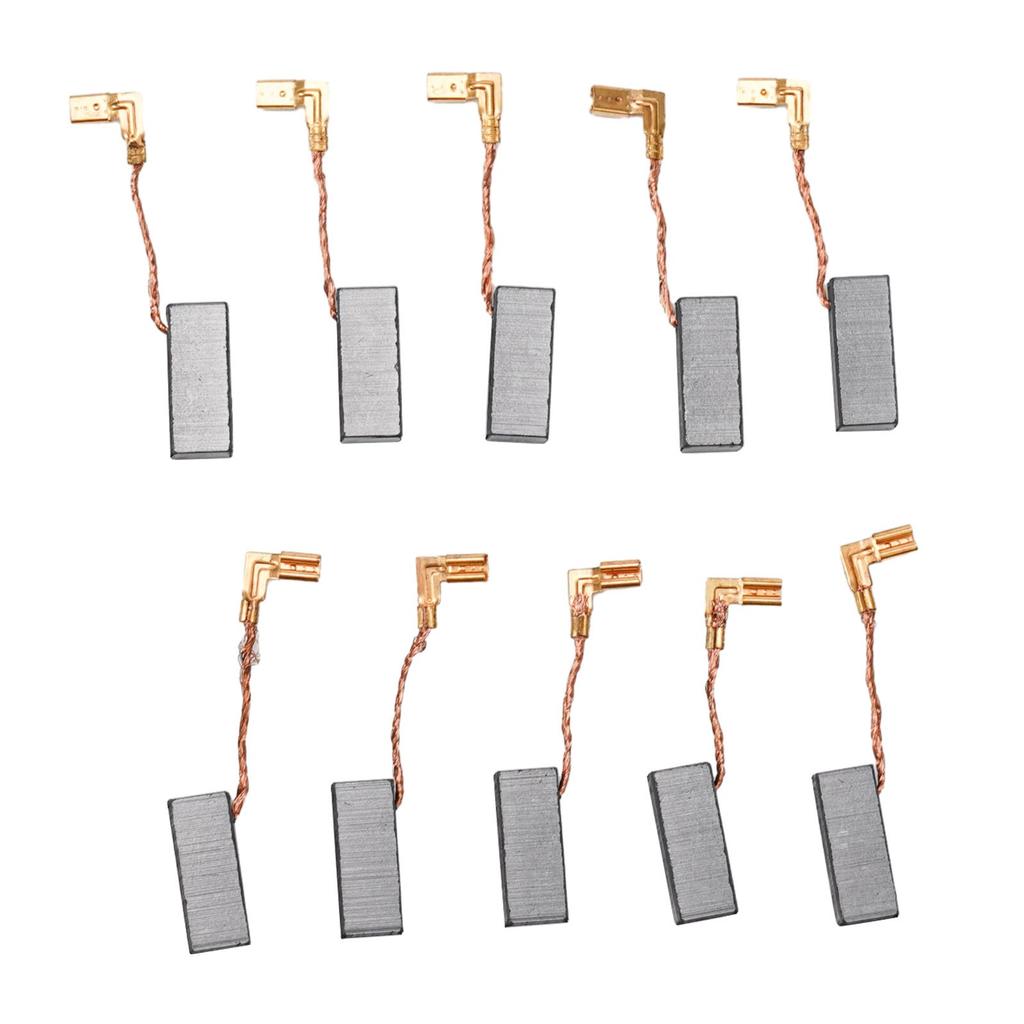 10PCS Brushes Different Sizes Carbon Brushes for Electric Motor Tool Repair