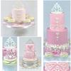 2pcs Crown Fondant Cake Printing Die Biscuit Baking Die  Molds Silicone
