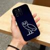 D-Drake OvO OWL   Phone Case For iPhone 17,16,15,14,13,12,11 Plus,Pro Max,XS,Soft Silicone Black Cover