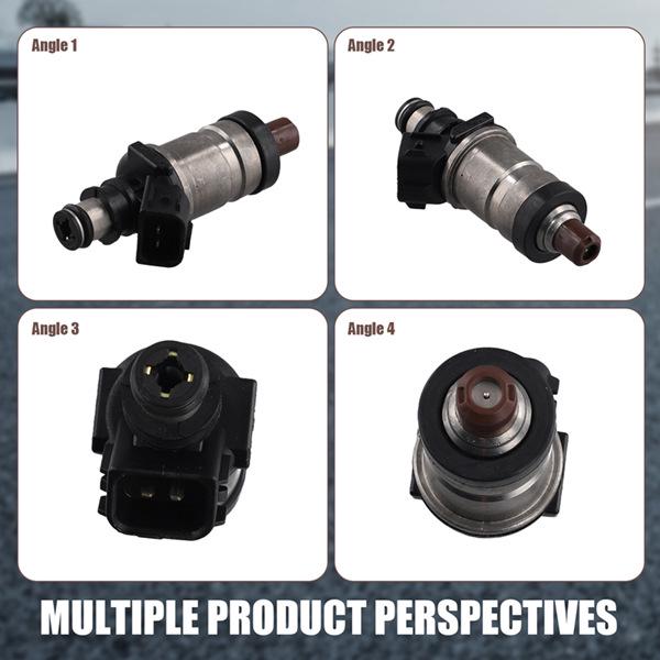 

4 Pack 06164-P2J-010 Fuel Injector Kit for Honda None