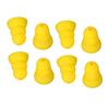 8pcs Hearing Aid Ear Tips 3 Layer Soft Silicone Replacement BTE ITE Pocket Hearing Aids Earplug