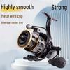 American Style Full Metal Long Cast Fishing Reel with Rocker Arm