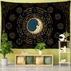 Crow Pattern Tarot Card Tapestry Wall Hanging Tapiz Hippie Witchcraft Mystery Constellation Art Dormitory Home Decor