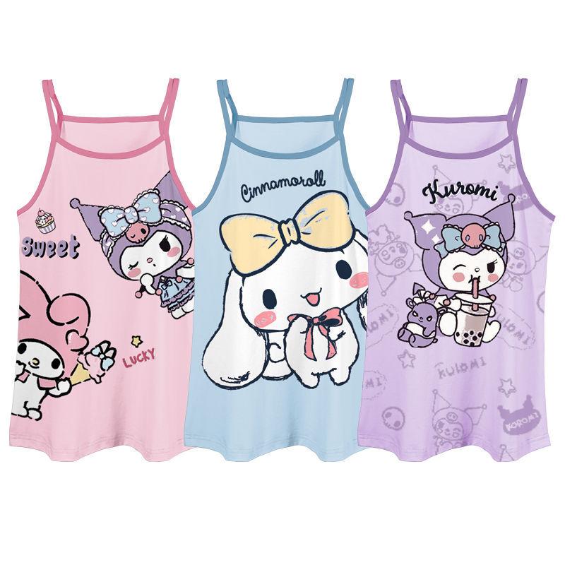 Girls Ice Silk Summer Dress Fashionable and Trendy for Toddlers and Kids