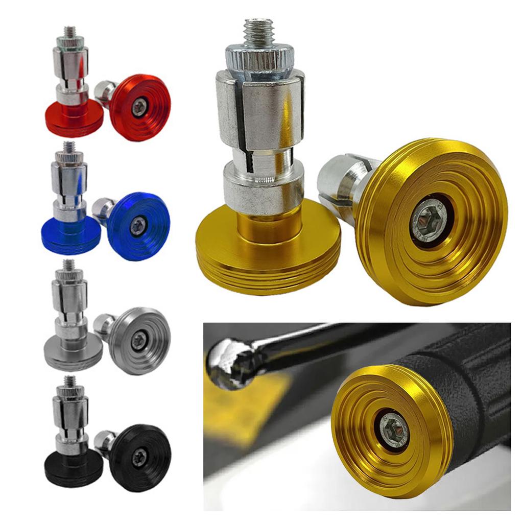 Motorcycle Bar Ends Precisions Machined Motorcycle Handlebar End Weights for Excellent Fit & Enhances Safety on Long Rides
