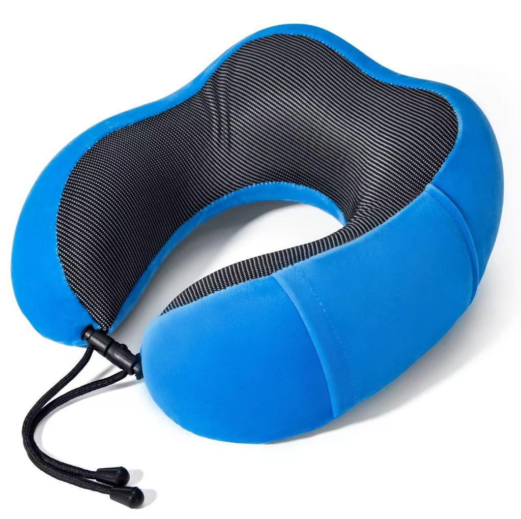 U-shaped Pillow Gift Set: Includes Eye Mask, Earplugs, Storage Bag. Customizable with Logo for Corporate Gifts.
