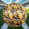 Custom Name Personalized Demon Slayer Print Size 5 Soccer Ball Training & Match Football, for Team, Kicking, Gift for Football Enthusiasts