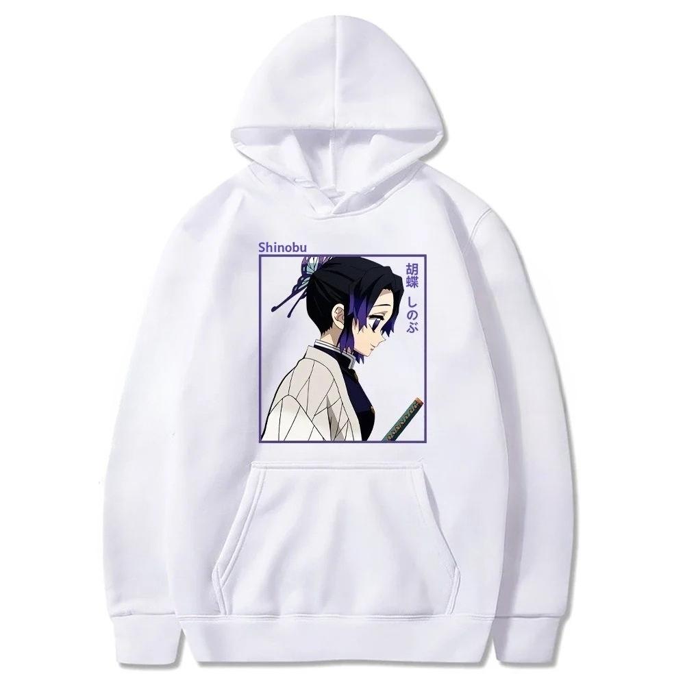 Demon Slayer Japanese Anime Women's Hoodie Long Sleeve Ninja Sweater 2025 Autumn and Winter Pullover Women's Clothing Graphic