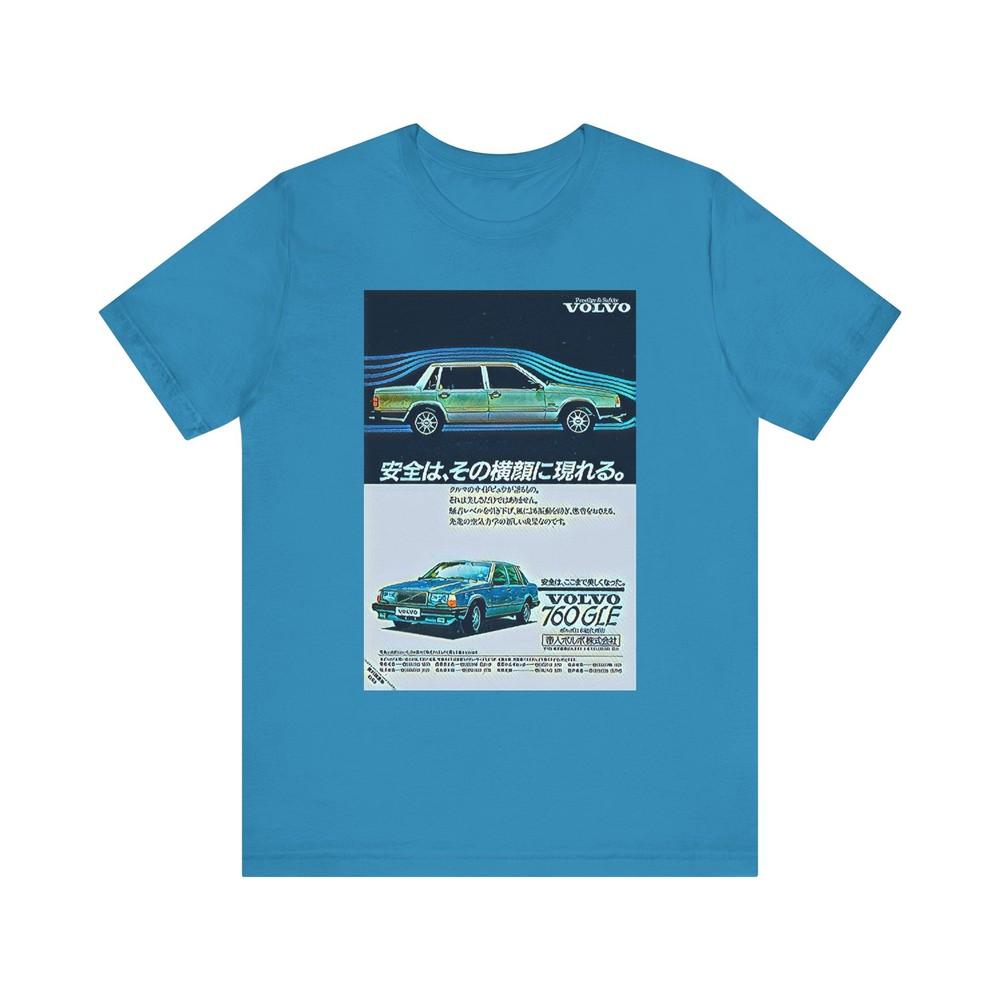 

760 GLE Shirt Graphic Print Short Sleeve Crewneck Tee Retro Car Art Vol NEW 2XL