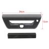 Carbon Fiber Rear Tailgate Door Handle Bowl Cover Trim For Ford F-150 2015-2017