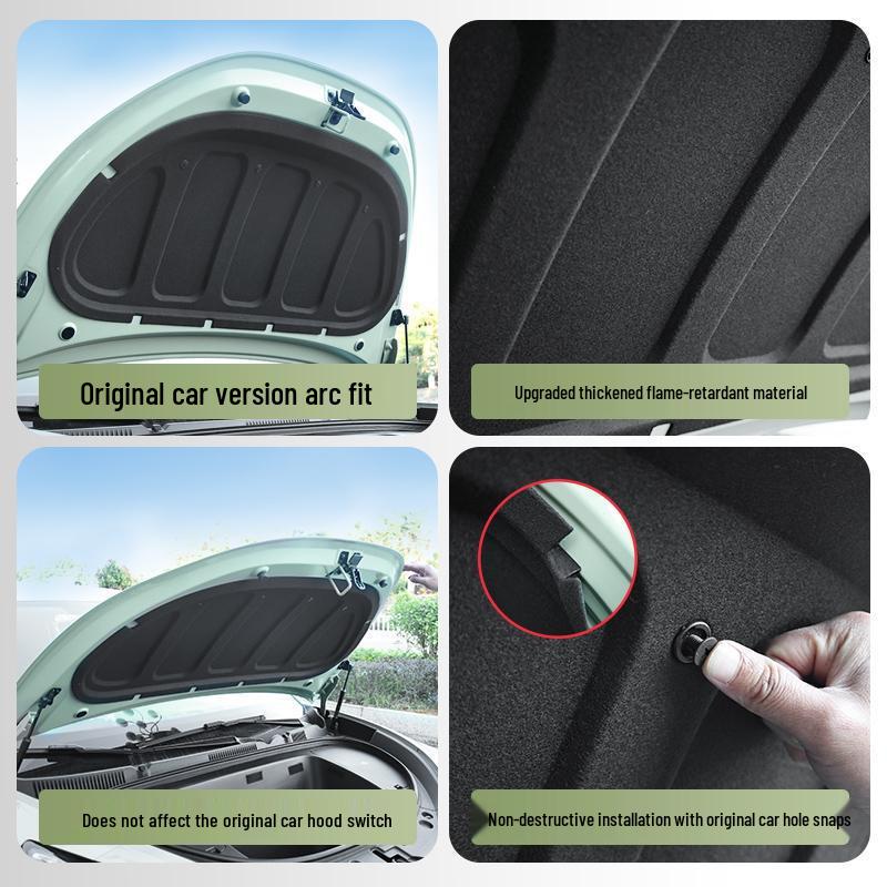 Izolație Fonică și Termică Capotă Geely Xingyuan: Reducere Zgomot & Absorbție Șocuri