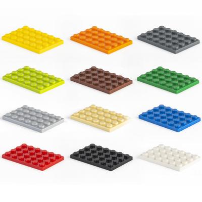 30 pezzi Particelle Piccole 3032 Piastra 4x6 Mattoncino Edificio Piastra Parti Fai da Te Costruisci Moc Compatibile Assemblaggio Particella Giocattolo Regalo Creativo