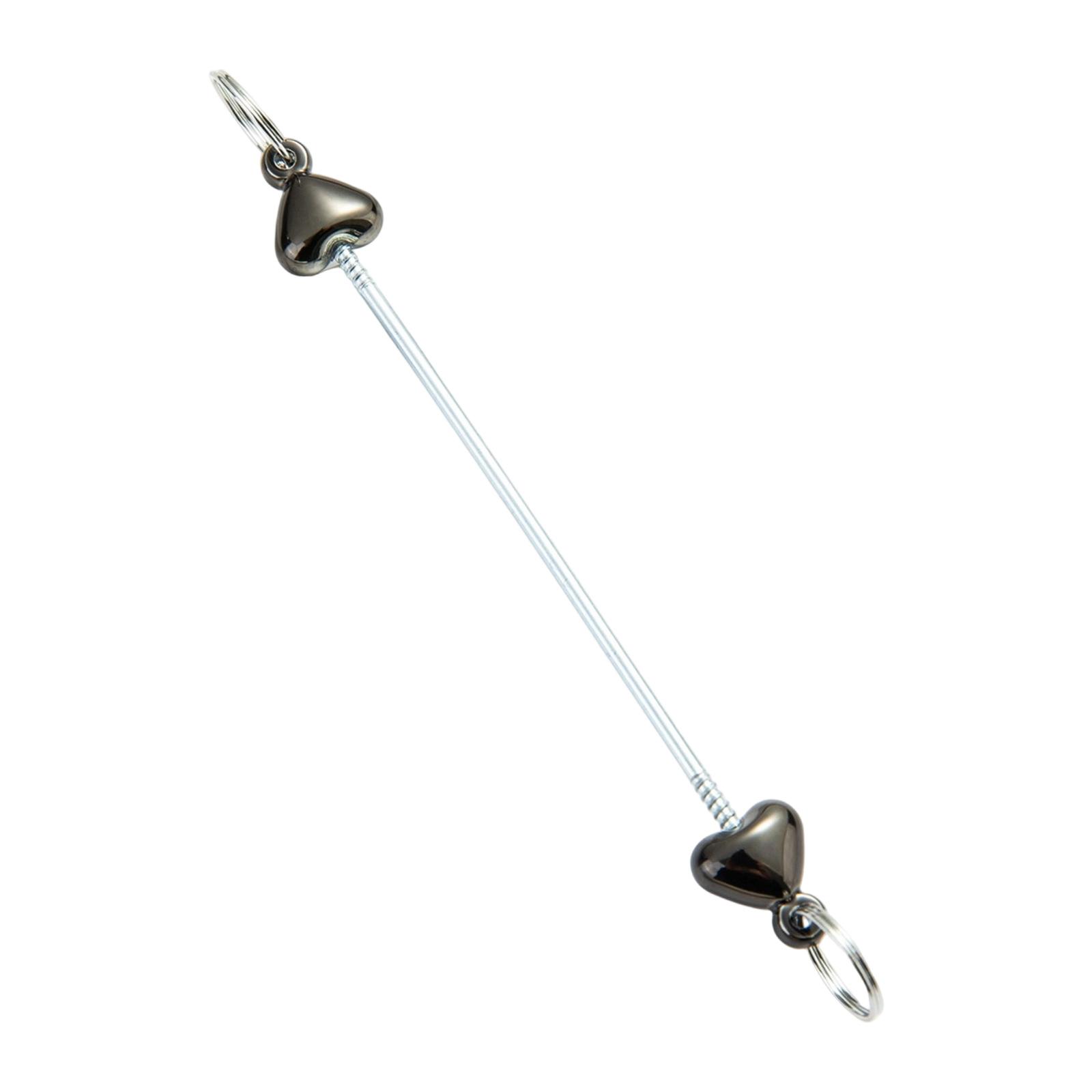 

Bead Keychain Plastic Lobster Clasp Fashion Bag Charm Unique Key Holder Plastic Texture Suitable for Craft Lovers