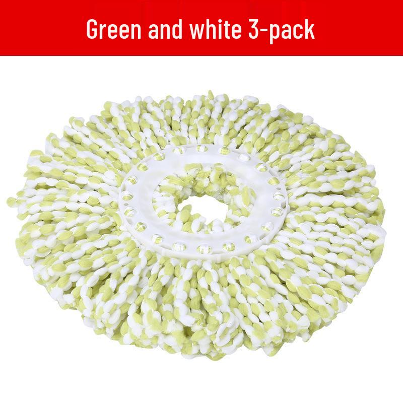 Rotating Mop with Universal Cotton Head Replacement for Household Use