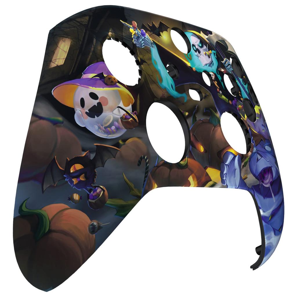 custom front housing shell for Xbox Series cover faceplate for Xbox Series and Xbox Core not Candy eXtremeRate's glow-in-the-dark X/S, soft-touch X/S