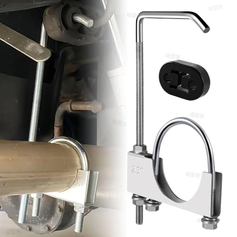 Xiaomi Exhaust Clamp with Hanger Hook Clamp for Car Exhaust Systems 2.5/3 Inch Automobile Exhaust Clamp Hook Rear Muffler Hanger Tool