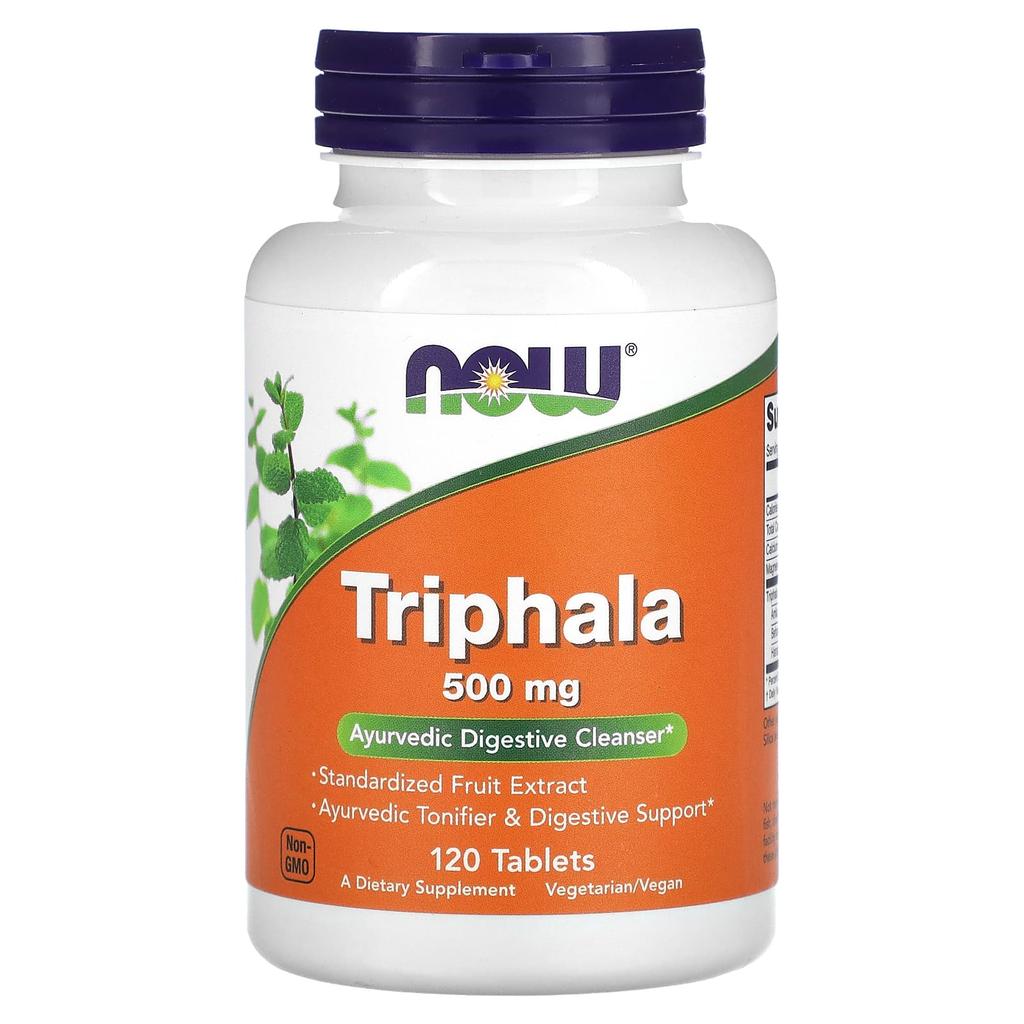 Triphala, 500Mg, 120 Tablets