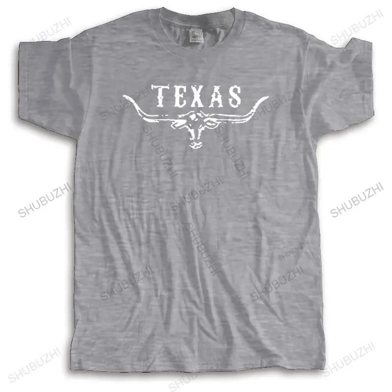2024 Men's O-Neck Funny T Shirt Texas Longhorn Lone Star State T-Shirt Make Your Own Shirt Unisex Vintage Teeshirt Tops