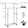 DEWEL Clothes Adjustable Wide X Deep X 100kg Weight Pipe Easy Convenient Storage Rack, 5-Tier Height, 82.5-158.2cm 41.5cm 89.5-157.5cm High, Capacity,