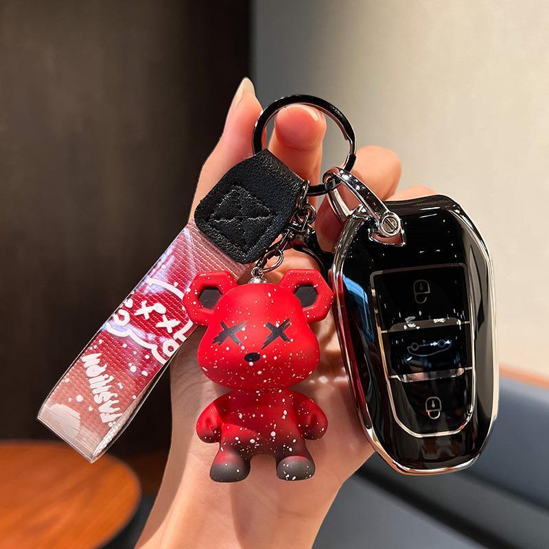 Citroen C5/C6 Zhenxiang Edition 2020-2022 Luxury/Premium Car Key Fob Shell Pouch Set