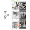 Shuaishi 304 Stainless Steel Kitchen Knife & Utensil Drainer Rack