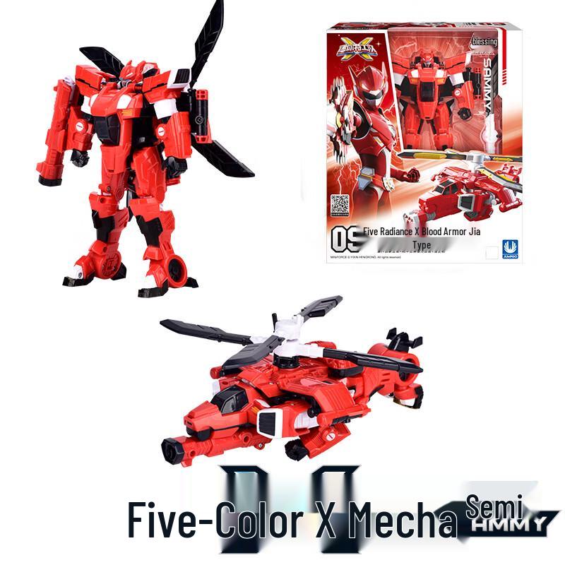 Mini Force X 5th Anniversary Transforming Mecha Robot