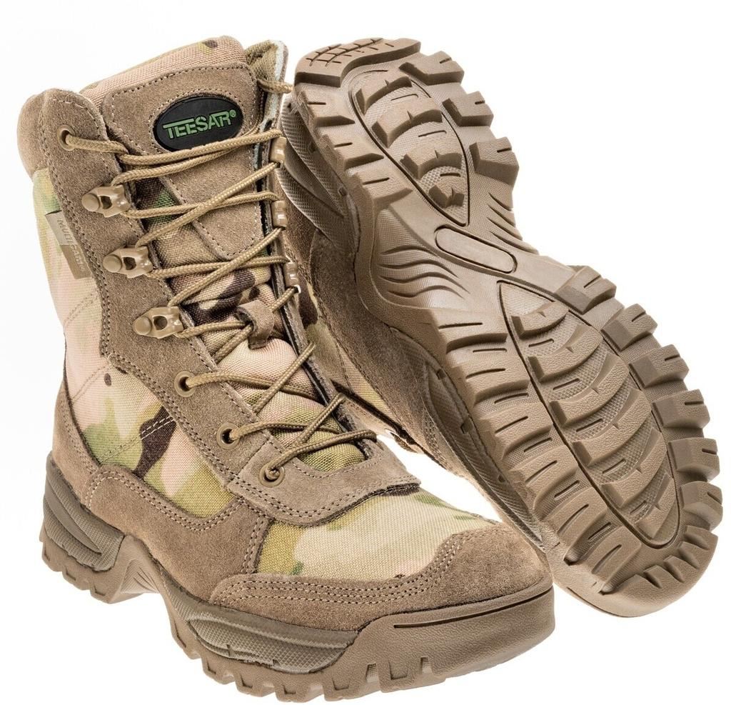 Ботинки Mil Tec Tactical YKK -Zip Schuhe Multicam