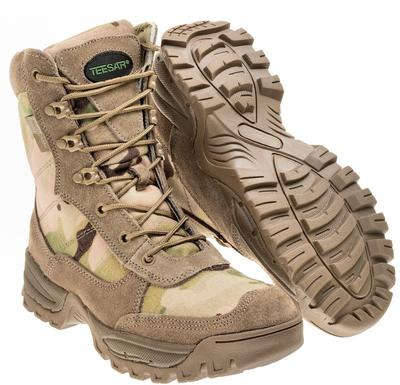 Stiefel Mil Tec Tactical YKK-Reißverschluss Schuhe Multicam