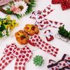 4 Rolls Wired Ribbons 5Yards/Roll Ladybird Ribbon Decorative Ribbon for Gift Wrapping Party Decorations Hair Bows