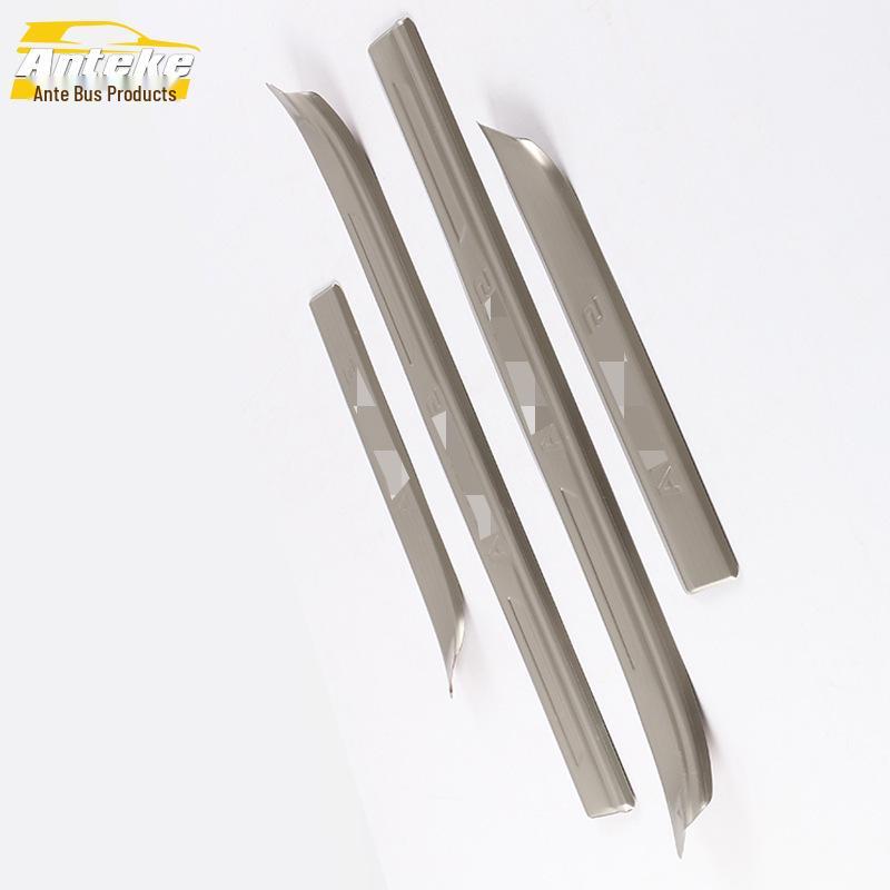 13 Santana Einstiegsleisten und Stoßfänger Kofferraum Willkommenspedalstreifen Mod